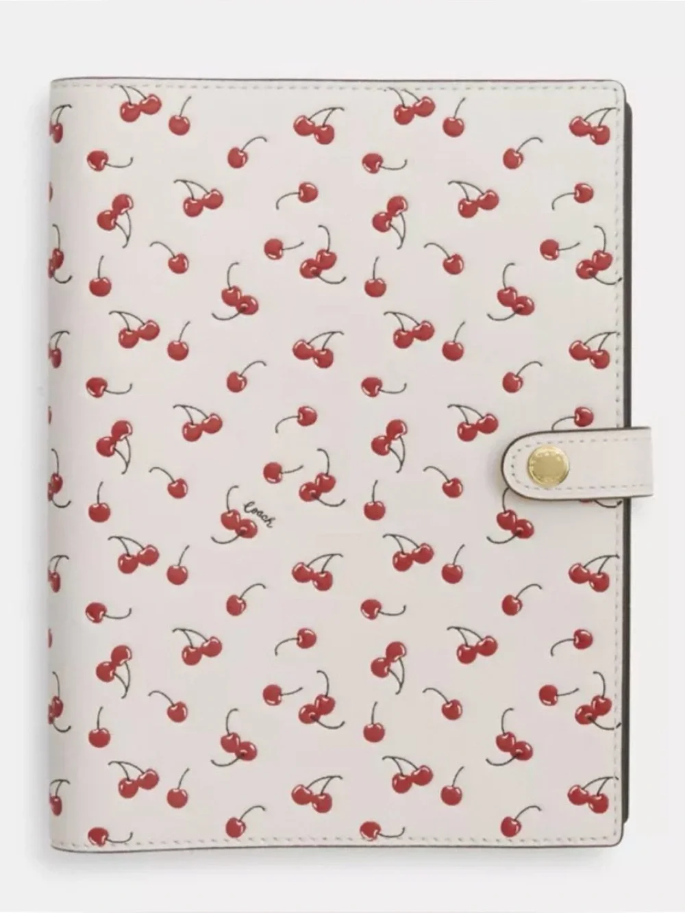 COACH‎ Notebook With CHERRY Print